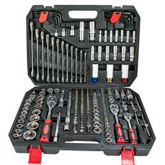Jogo De Ferramentas Cr-V Master 178 Peças Para Oficinas