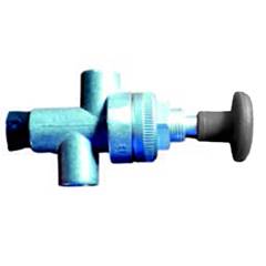 VALV. PUSH PULL M16 2/2 VIAS CINZA.