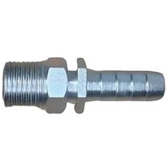 ESPIGAO MACHO FIXO C/ CANAL P/ MANGUEIRA 1/4 BSP X 1/4