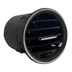 Difusor de Ar Lateral Palio 16/17 Siena 12/18 Preto com Aro Cromado
