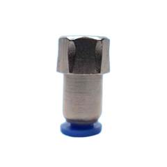 Conexao Pneumatica Reta Femea M6 x 04mm