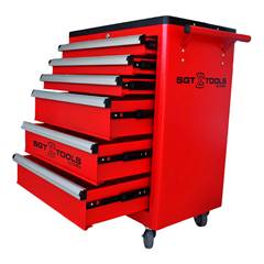 CARRINHO DE FERRAMENTAS 6 GAV. VERMELHO