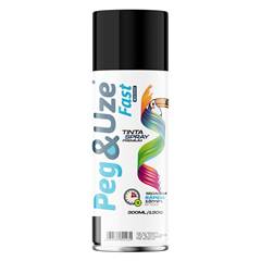 Tinta Spray Uso Geral Preto Brilhante 400ml Etaniz