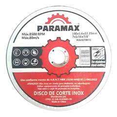 Disco Corte Abrasivo Metal/Inox 7x1,6mm
