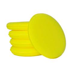 Espuma Aplicadora de Cera 100mm Amarela