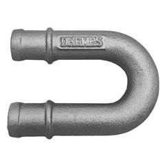Tubo U Para Isolar As Mangueiras De Ar Quente Medida 19Mm Aluminio Fundido