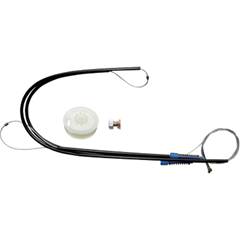 Kit Maquina Vidro Elétrico Gol Giii Roldana 3008 Torre Externa