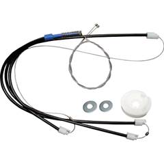 Kit Maquina Vidro Elétrico Santana Giii Sem Quebra Vento