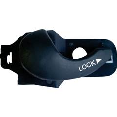 MAÇANETA INTERNA PORTA DIANTEIRA LADO ESQUERDO PALIO/SIENA (1996/2007) STRADA/WEEKENDIREITO GI (1996/2007) PRETO