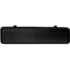 TAPA BURACO DE RADIO C/ ENCAIXE PRETO