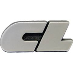 Emblema Cl 91/...95 Cinza Linha VW