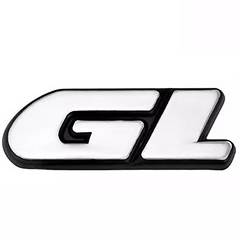 Emblema Gl 91/...95 Cinza Linha VW
