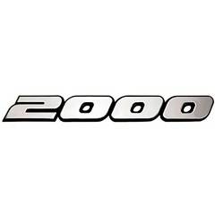 Emblema 2000 G3 Cromado