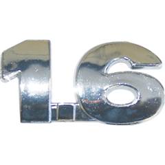Emblema 1.6 Giii Cromado
