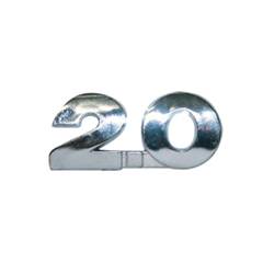 Emblema 2.0 G3 Cromado