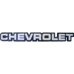 Emblema Ate 89 Chevrolet Cinza Grande