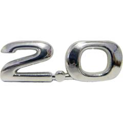 Emblema 2.0 Apos 96 Cromado Linha GM