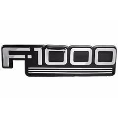 Emblema F1000 Cromado