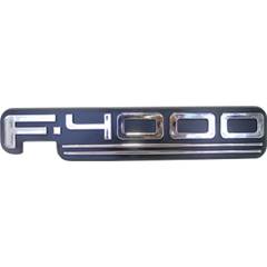 Emblema F4000 Cromado