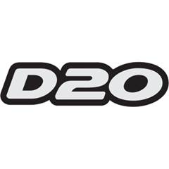 Emblema Resinado D20 Cinza