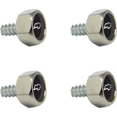 JG. PF. PLACA LOGO GM RESINADO (4PÇS)