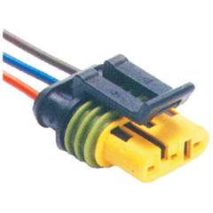 Chicote 3 Vias Sensor Posição Borboleta Tps Uno/Palio/Siena/Strada/Idea/Doblo/Stilo/Tempra/Celta/Corsa/Meriva/Montana