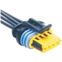 Chicote 4 Vias Atuador Marcha Lenta Corsa Efi/MPFI Gol Mi/Santana/Polo/Palio 1.0/1.5/Tempra