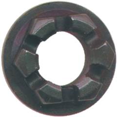 PORCA CASTELO C/FLANGE SEMI-EIXO SEDAN