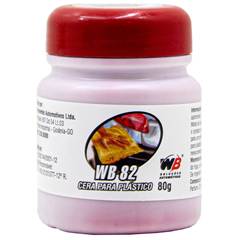 Cera Automotiva Para Plastico Com Mini Esponja 70g WB