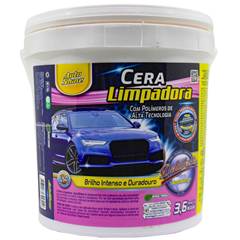 Cera Limpadora Automotiva Para Polir Laranja 3,6kg Autoshine