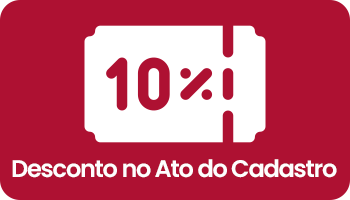 10% de Desconto no Ato de Cadastro